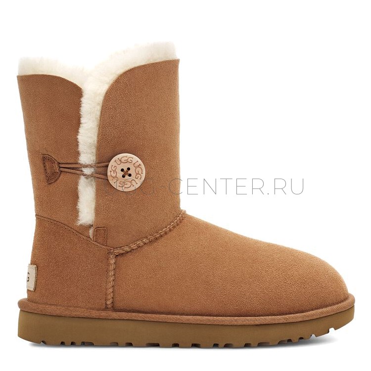 UGG Bailey Button Chestnut