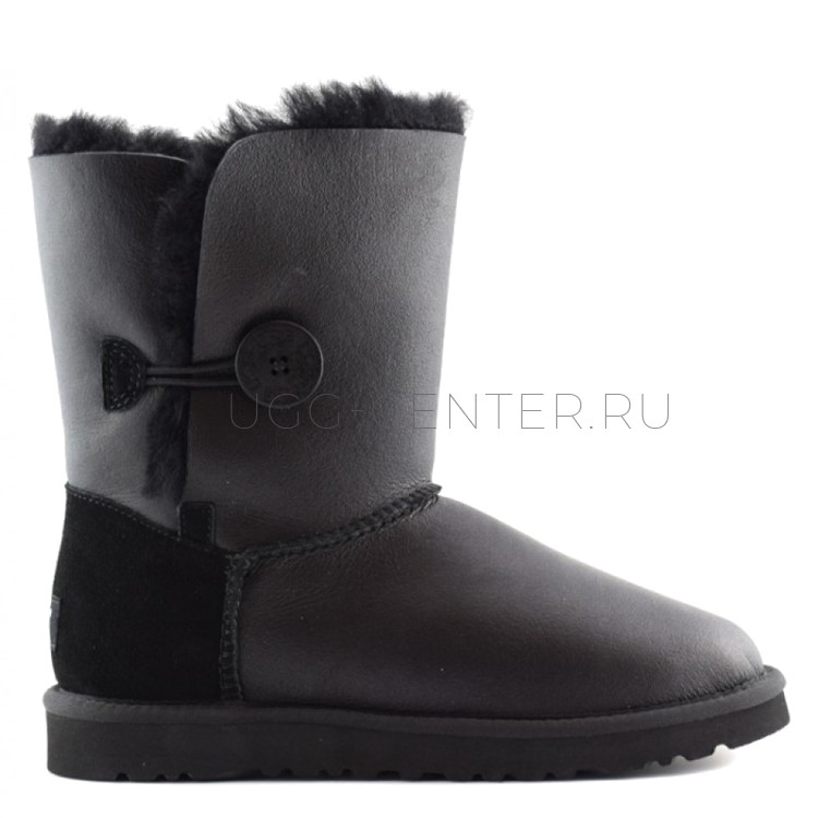 UGG Bailey Button Metallic Black