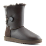 UGG Bailey Button Metallic Chocolate