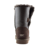 UGG Bailey Button Metallic Chocolate