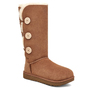 UGG Bailey Button Triplet Chestnut