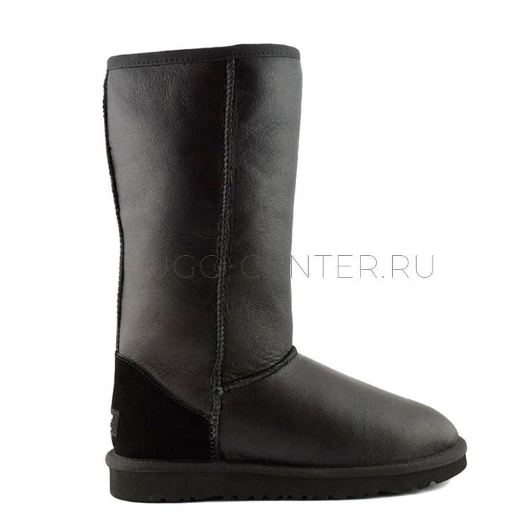 UGG Classic Tall Metallic Black