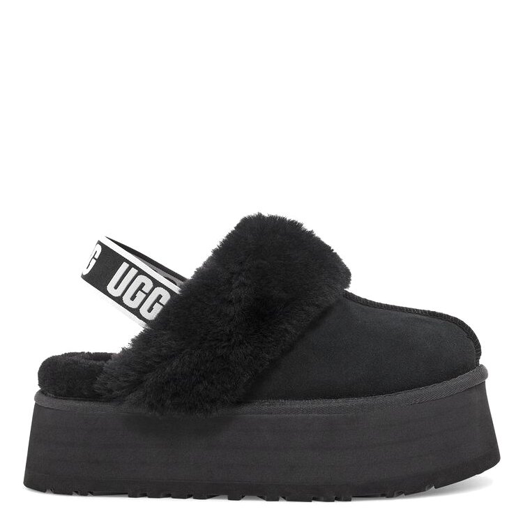 Funkette Suede Platform Black