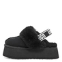 Funkette Suede Platform Black