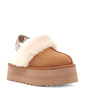 Funkette Suede Platform Chestnut