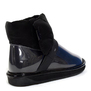 Clear Quilty Boots Black