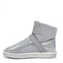 Clear Quilty Boots Grey