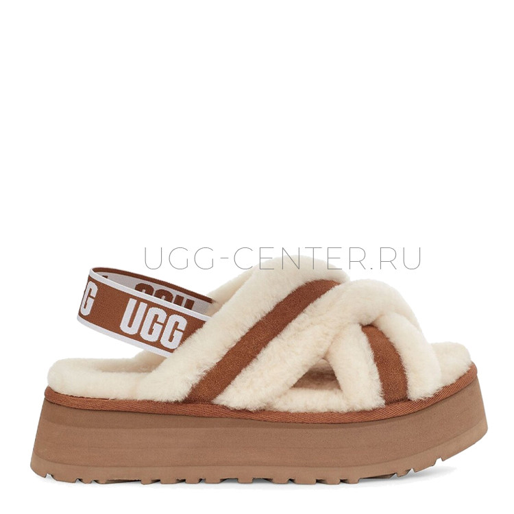 Ugg Disco Color Slide Chestnut